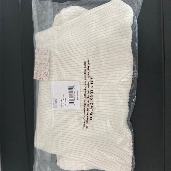 FREE PEOPLE white knit skirt - Picture 6 of 10